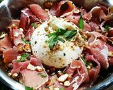Une image de l'étape 10 de Ecrasé de Butternut à la confiture de noix, burrata.