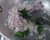 A picture of step 1 of Leftover fried rice.
