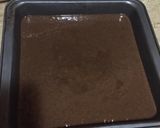 A picture of step 7 of Black forest chocolate sponge cake.