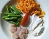 Foto langkah ke 1 dari resep Mpasi 8m Bubur Ayam.
