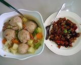 Foto langkah ke 3 dari resep SOP Bakso.