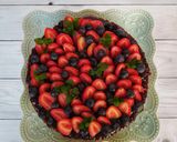 Foto del paso 4 de la receta: Cheesecake tipo New York de frutos rojos