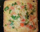 A picture of step 1 of Bread omlate.