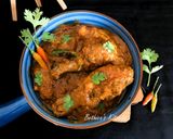 A picture of step 13 of Chicken Changezi.