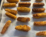 A picture of step 3 of Halloumi Fries.