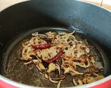 A picture of step 8 of Zafrani Pulao.