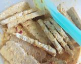 Foto langkah ke 2 dari resep Tempe goreng bawang putih.