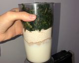 Foto del paso 1 de la receta: Panqueques de espinaca🥬