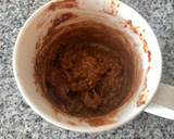 Foto del paso 1 de la receta: Brownie saludable y rápido en taza