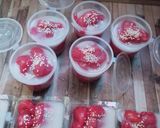 Foto langkah ke 5 dari resep Thai Dessert Piak Poon Merah Putih.