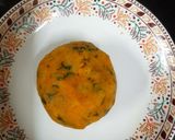 A picture of step 2 of Stuffed Dahi vada Chaat.