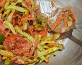 A picture of step 1 of Quick Tawa Bruschetta.