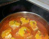 Foto del paso 4 de la receta Bacalao con naranjas y alcaparras