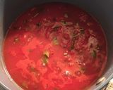 A picture of step 3 of No oil no onion PIZZA SAUCE with fresh herbs.