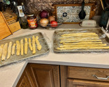 A picture of step 9 of Garlic Breadsticks.