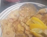 A picture of step 3 of Lemon chicken.