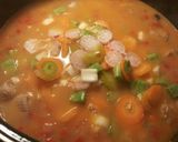 Foto del paso 18 de la receta: Sopa de verduras de temporada y pollo