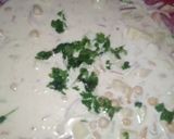 A picture of step 5 of Creamy dahi Bondi.