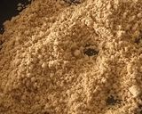 A picture of step 1 of Flaxseed pinni.