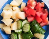 Gambar langkah 6 resipi Chicken Salad (Healthy Breakfast).