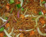 A picture of step 1 of Fried spaghetti.