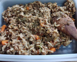 Foto del paso 3 de la receta: Hamburguesa de lentejas y arroz