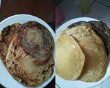 Foto langkah ke 5 dari resep Roti Maryam Original Coklat.