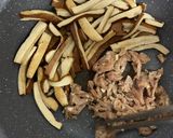 豆乾蔥爆肉絲的食譜步驟4照片