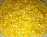 A picture of step 2 of Ofada Sauce with Assorted meat.