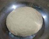 Foto langkah ke 3 dari resep Roti Arab "Khubz" isi Keju Pakai Teflon.