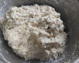 Foto langkah ke 3 dari resep Roti Sourdough Mozarella dan Bawang Merah.
