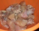 A picture of step 1 of One Bite Chicken.
