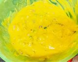 A picture of step 1 of Kadhi pakore.