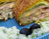 Töltött, rántott cukkinitekercs (vegán) recept fázis 8 fotója