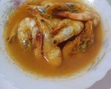 Foto langkah ke 5 dari resep Udang Lempah Kuning.