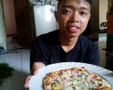 Foto langkah ke 9 dari resep Pizza teflon kriuk🍕.
