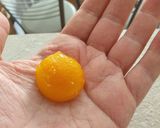 A picture of step 7 of Ricotta and Bell Pepper Ravioli in Special Carbonara.