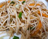 A picture of step 1 of Noodles.