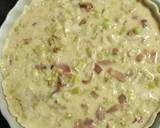 Foto del paso 8 de la receta: Quiche de puerros y bacon