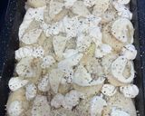 Vilmoskörtével és három sajttal sült tejszínes csirkemell recept fázis 3 fotója