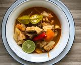Gambar langkah 9 resipi Tom Yam Ayam ala Thai.