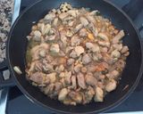 Foto del paso 1 de la receta Noddles ó tallarines de arroz con pollo