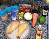 Foto del paso 1 de la receta: Pollo dulce al horno