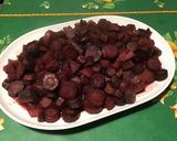 Une image de l'étape 15 de Carottes bicolores sucrées salées à l'ananas, menthe et jus de prunes.