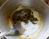 A picture of step 7 of Methi Malai Paneer.