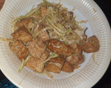 A picture of step 1 of Awara and cabbage.