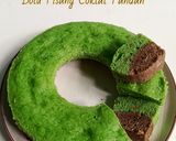 Foto langkah ke 5 dari resep Bolu Pisang Coklat Pandan.