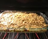 A picture of step 8 of 3 pepper Tamale Pie.