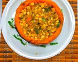 Foto del paso 4 de la receta: Calabaza rellena con choclo