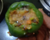 உருளைகிழங்கு மசாலா ஸ்டப்ட் குடை மிளகாய் பஜ்ஜி(stuffed capsicum bajji recipe in tamil) ரெசிபி ஸ்டேப் 5 புகைப்படம்